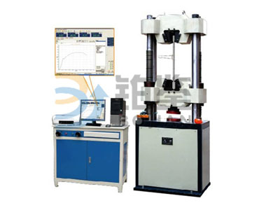 Steel tensile testing machine