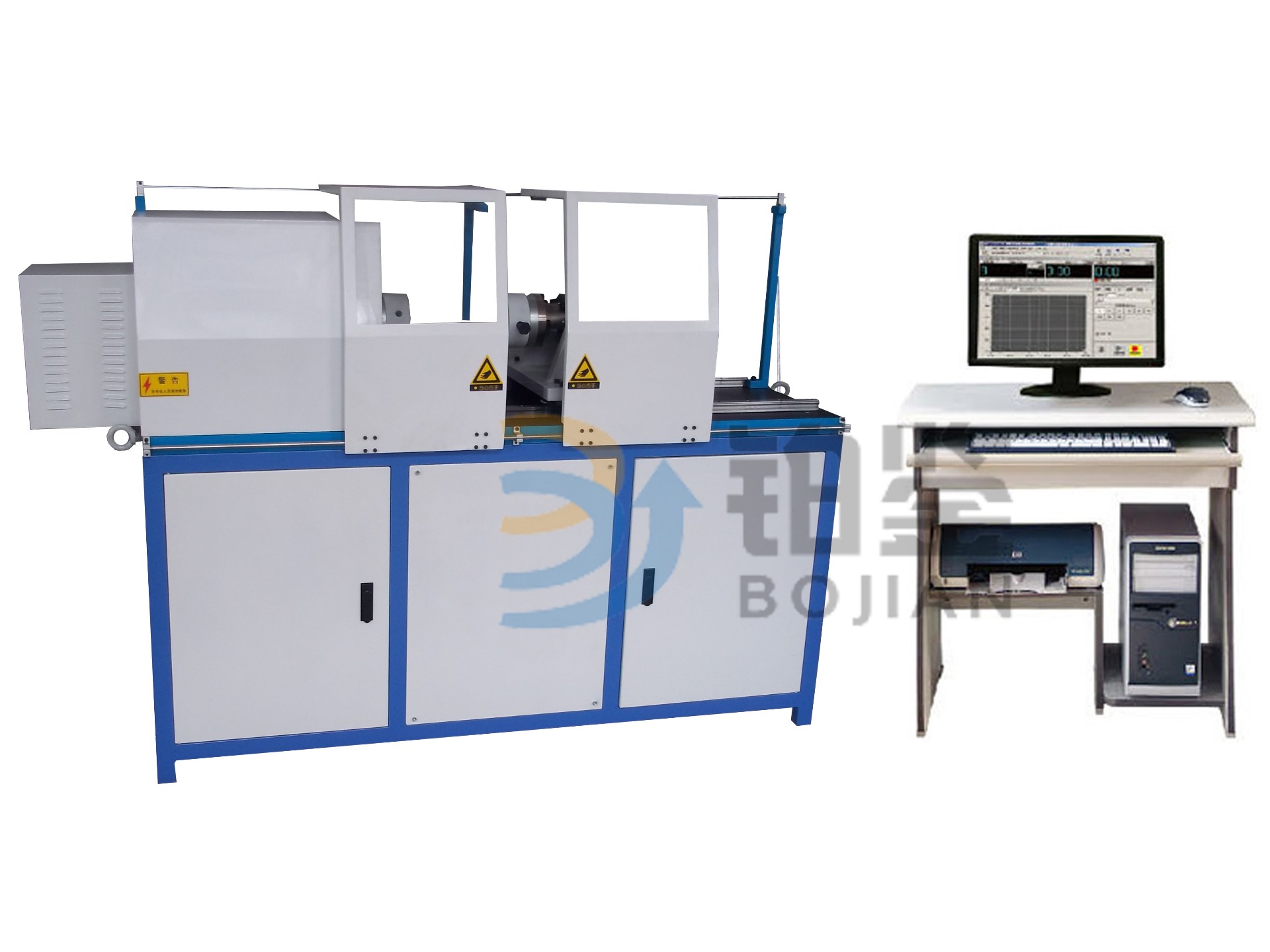 BJNZ-W500、1000、2000Nm Microcomputer controlled material torsion testing machine.